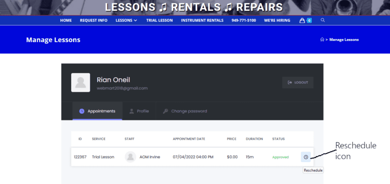 Customer Panel
