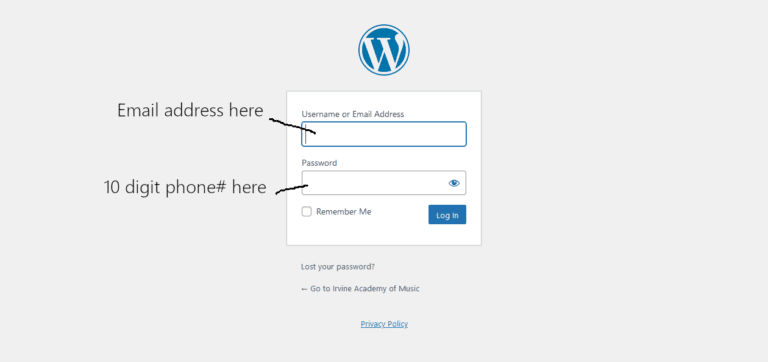 Login