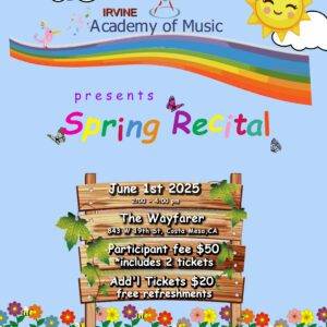 2025 Irvine Academy of Music Recital Tickets